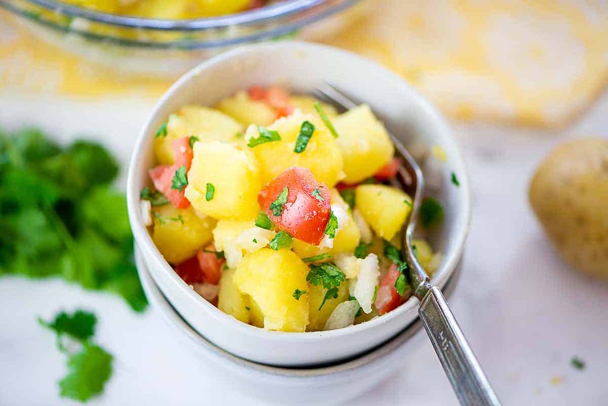 Easy Mexican Potato Salad Recipe Buns In My Oven