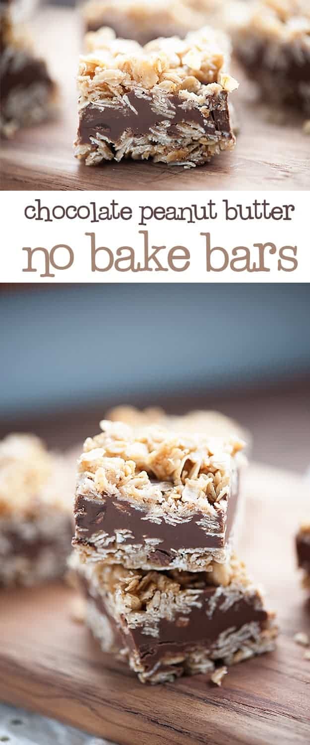 No Bake Chocolate Oatmeal Bars : 4 Ingredient No Bake Chocolate Peanut Butter Oatmeal Bars ... : We did not find results for: