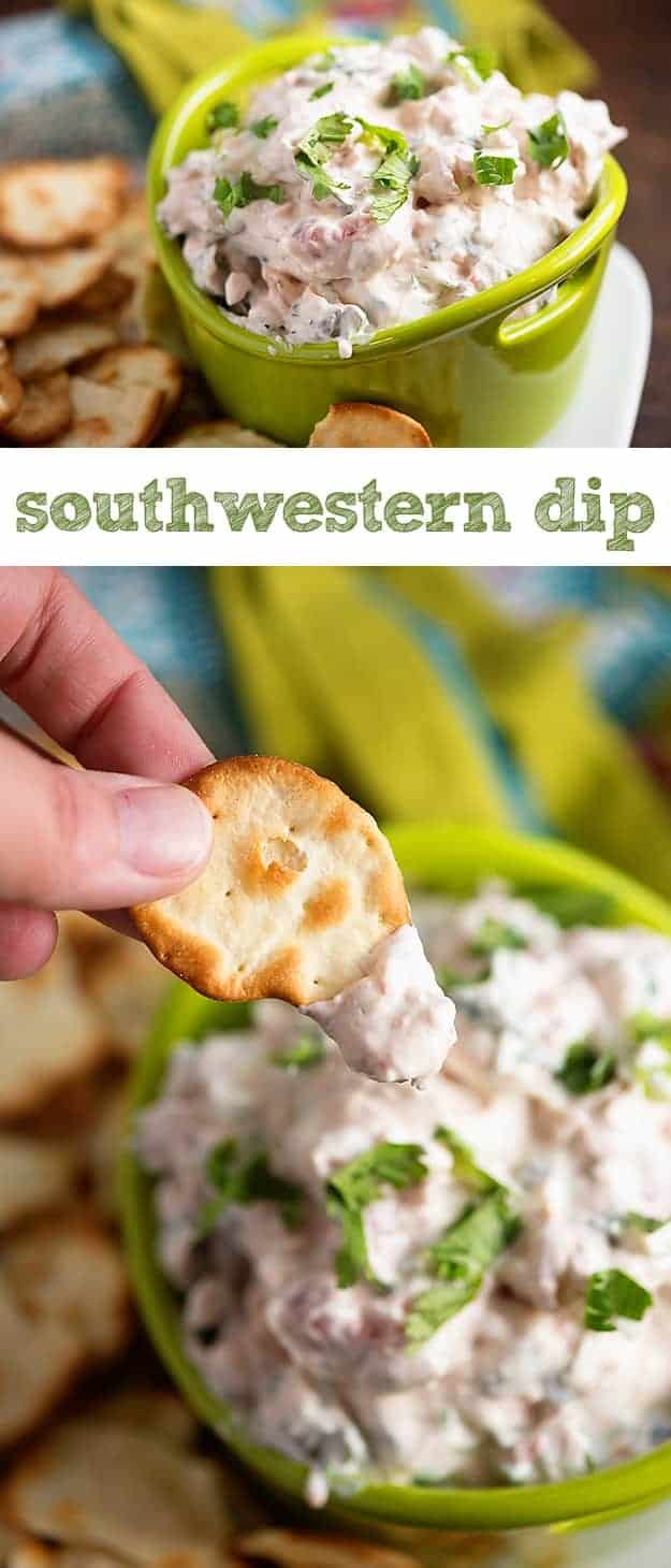 This dip recipe is full of fresh flavors and is perfect for a hot summer day!