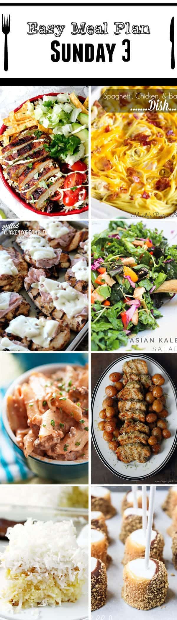 Easy Meal Plan Sunday 3 Buns In My Oven