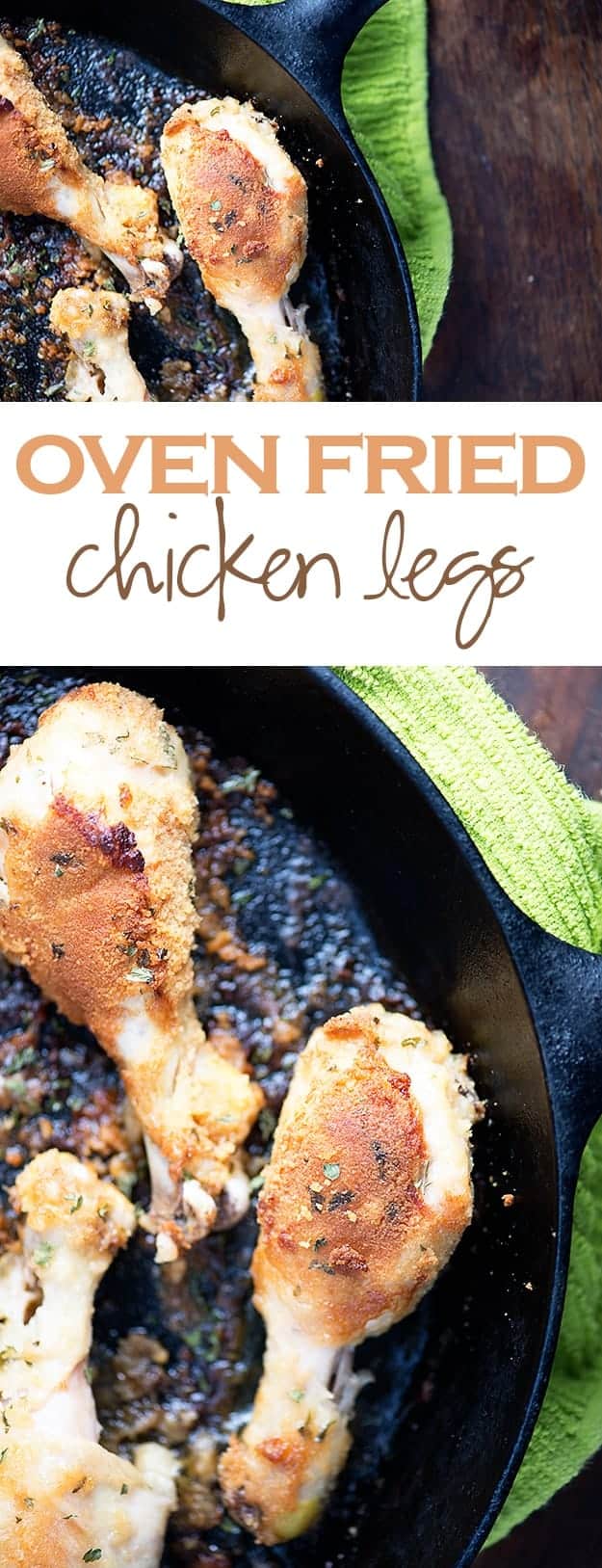 Crispy, crunchy, and fried to perfection right in the oven! This juicy chicken recipe is so easy and kids love it!