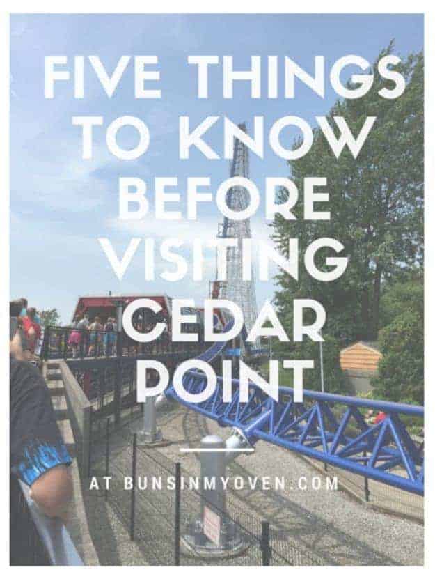 Five things you'll want to know before you travel to Cedar Point! If you love roller coasters, you want to visit this park!