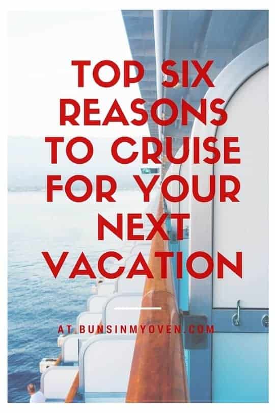 Six reasons why cruising is the perfect family vacation! Especially if you're on a budget or travelling with kids!