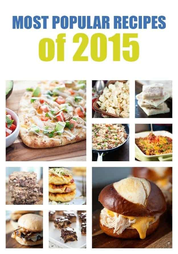 The most popular reader favorite recipes of 2015!