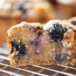 These blueberry almond banana muffins are rich, fudgy, and super healthy! They make a perfect guilt-free breakfast!