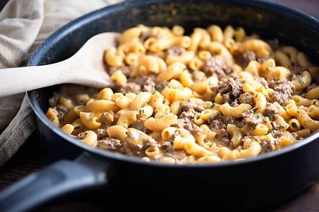 Homemade Hamburger Helper - tastes even better than the boxed kind!