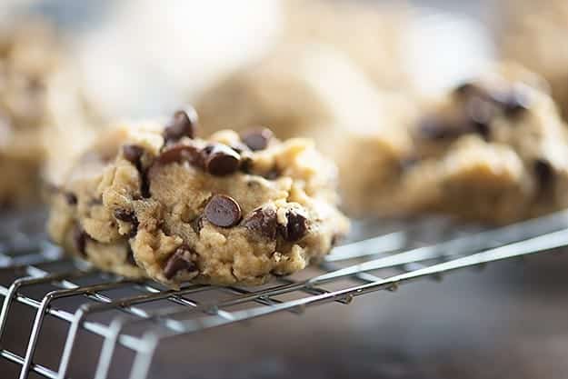 So soft and chewy! These oatmeal peanut butter chocolate chip cookies will be a new favorite, for sure!