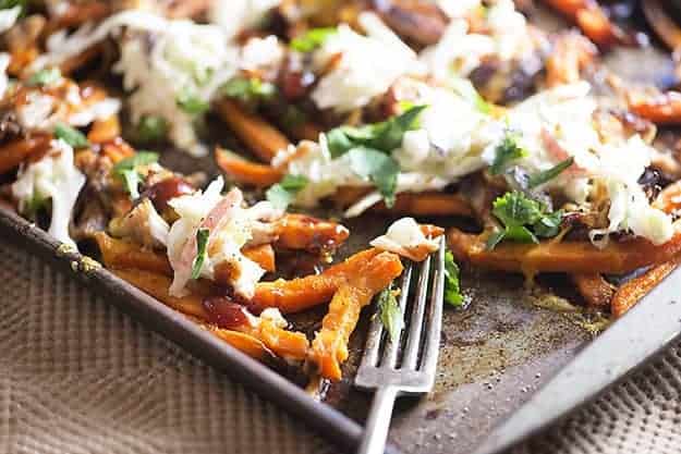 Loaded Sweet Potato Fries