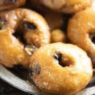 Blueberry Cake Donuts