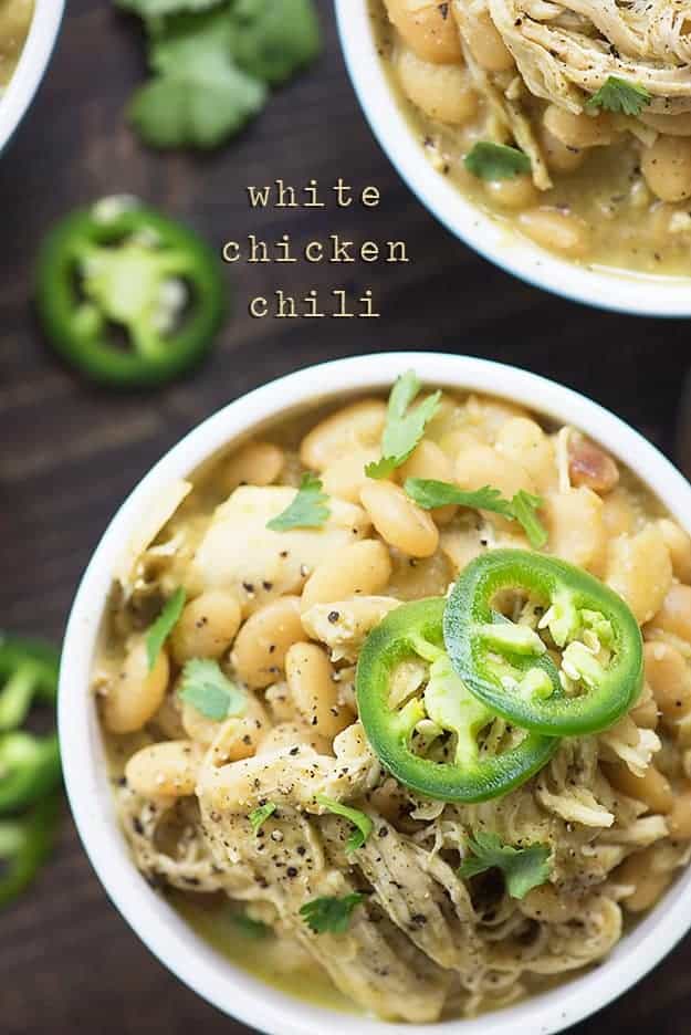 white bean chicken chili