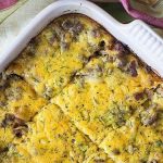 This low carb bacon cheeseburger casserole only has 3 net carbs per serving!! We love this cheesy goodness!
