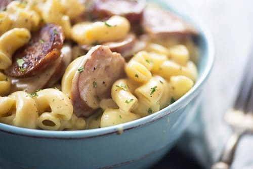 Instant Pot Macaroni and Cheese with Smoked Sausage — Buns In My Oven