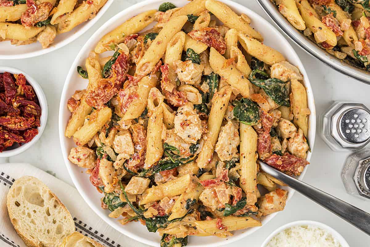 Chicken Florentine Pasta