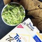 This edamame dip is bursting with Asian flavors! And it's so easy to make - just pop in the blender and you're good to go!
