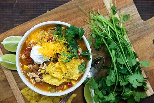 Chicken Taco Soup - Buns In My Oven