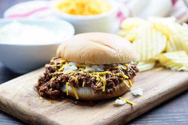 These easy sloppy joes have a fun twist - they're made with chili instead of traditional sloppy joe sauce!