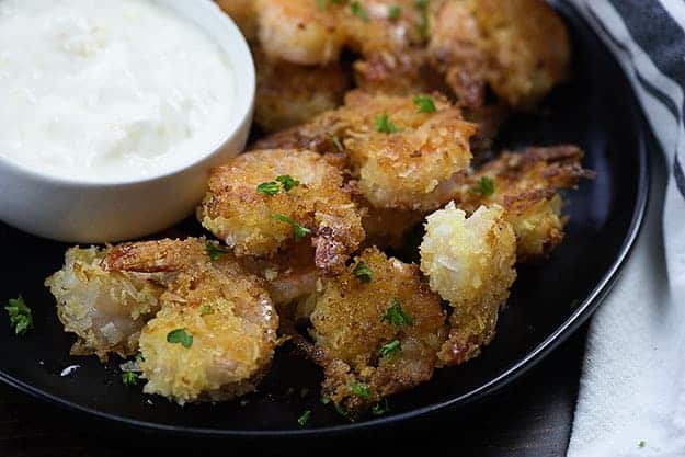 We love this easy baked shrimp recipe!