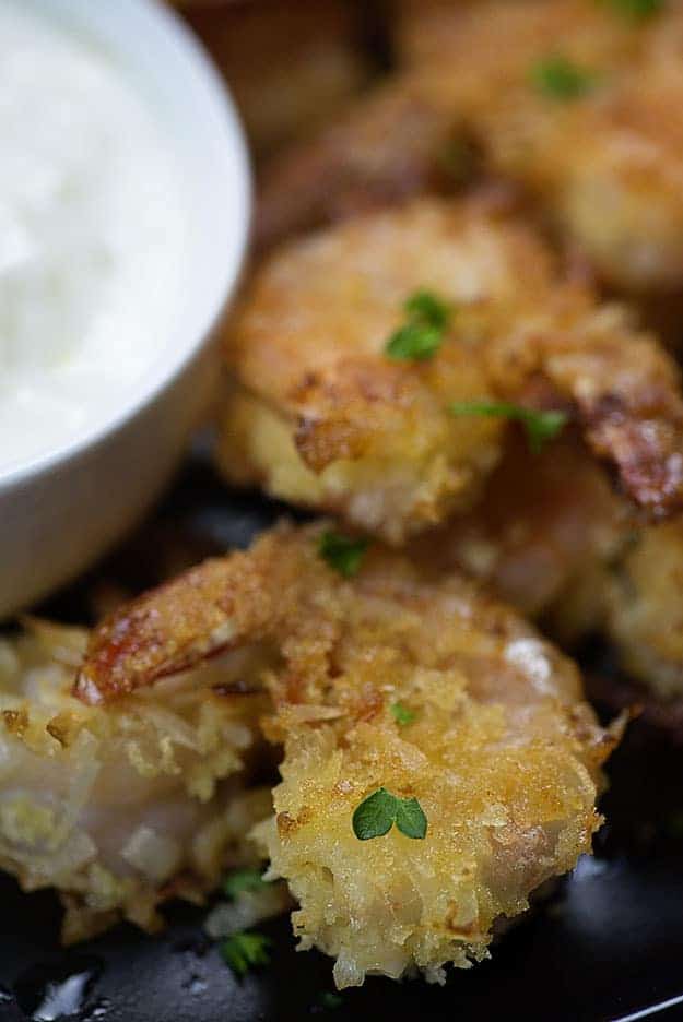 Coconut baked shrimp recipe