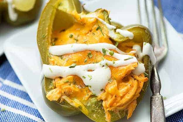 If you're on a low carb diet or keto, you have to try these low carb stuffed peppers!