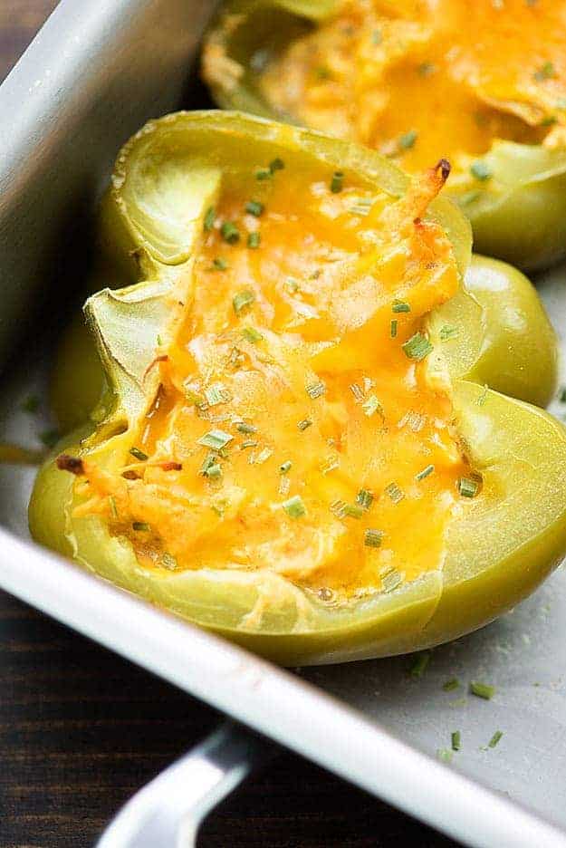 Low carb stuffed bell peppers!