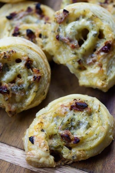 Sun-Dried Tomato Pinwheels — Buns In My Oven