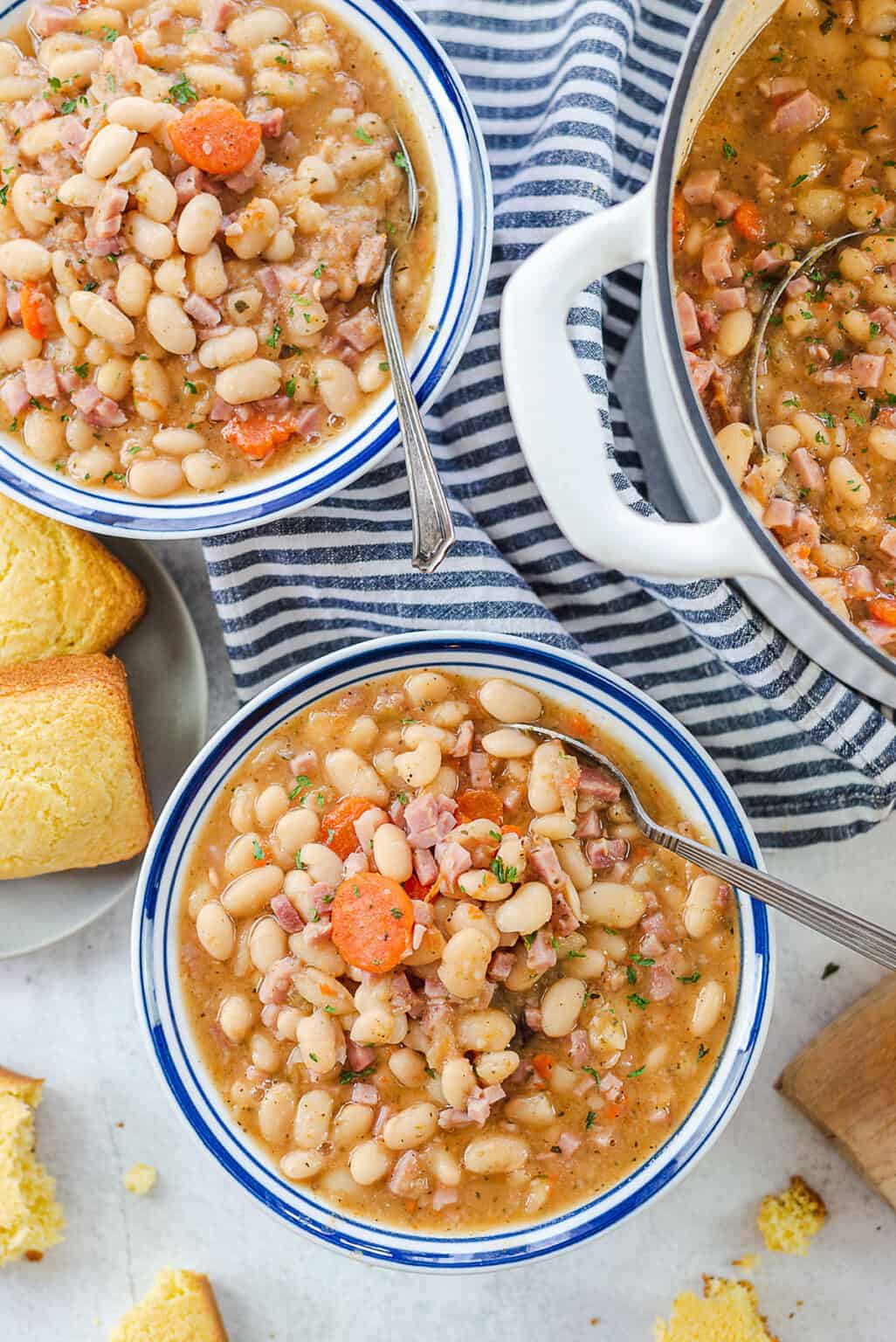 White Bean and Ham Soup Recipe Buns In My Oven