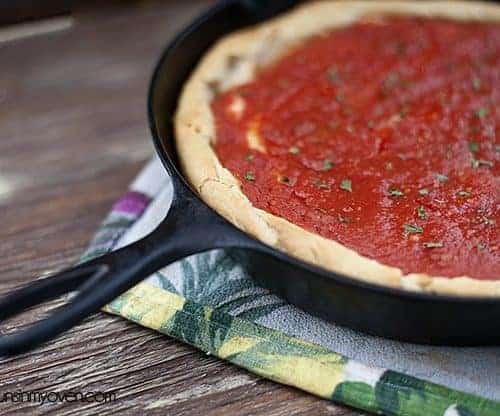 Chicago Style Deep Dish Pizza — Buns In My Oven