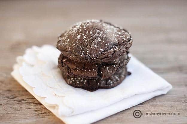 Chocolate Peppermint Patty Cookies