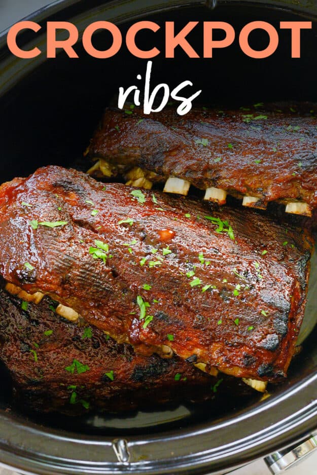 ribs in crockpot.