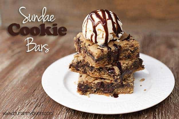 Sundae Cookie Bars