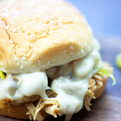 Ein Mississippi Chicken Sandwich.