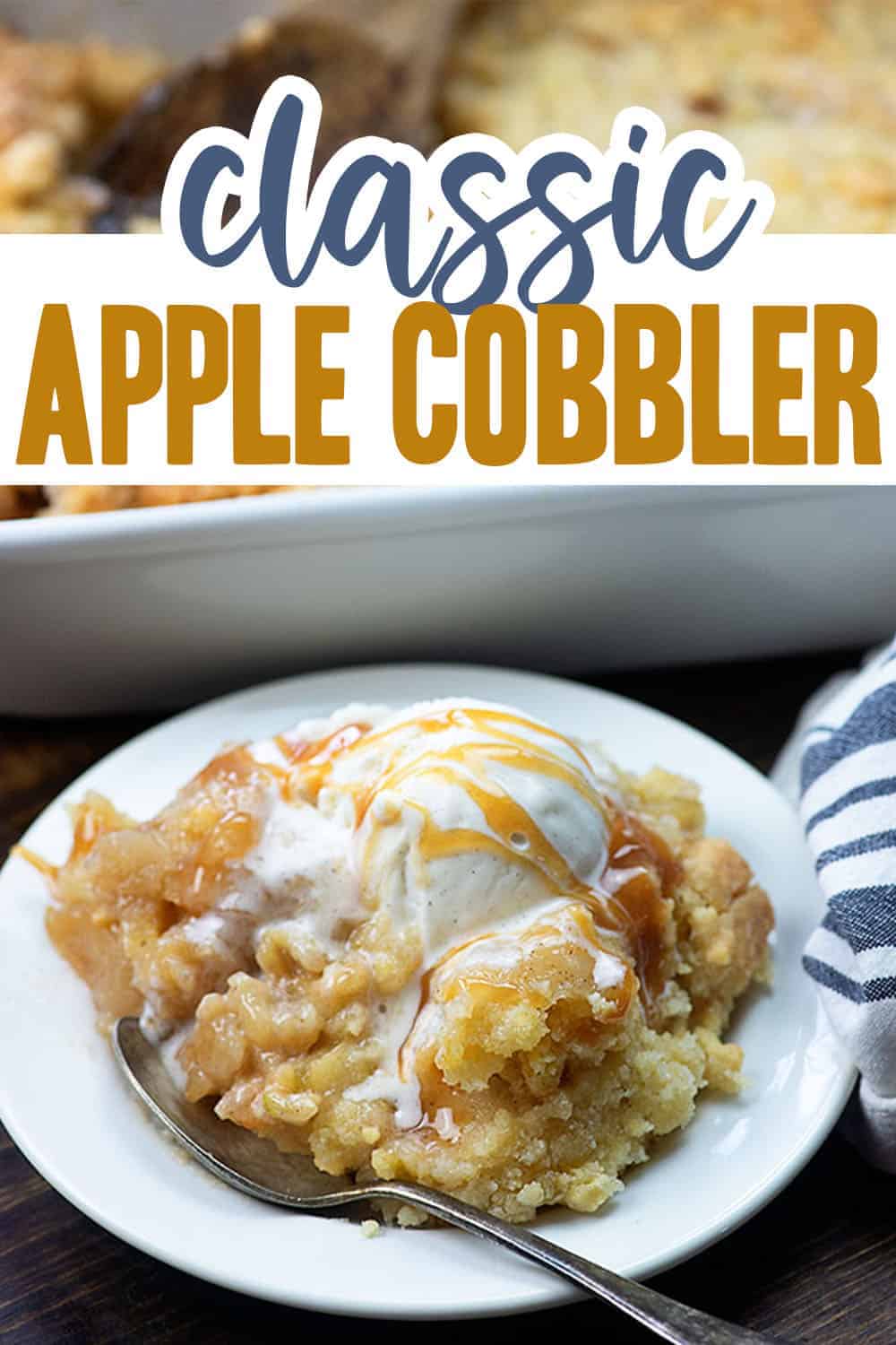Homemade Apple Cobbler Recipe | Buns In My Oven