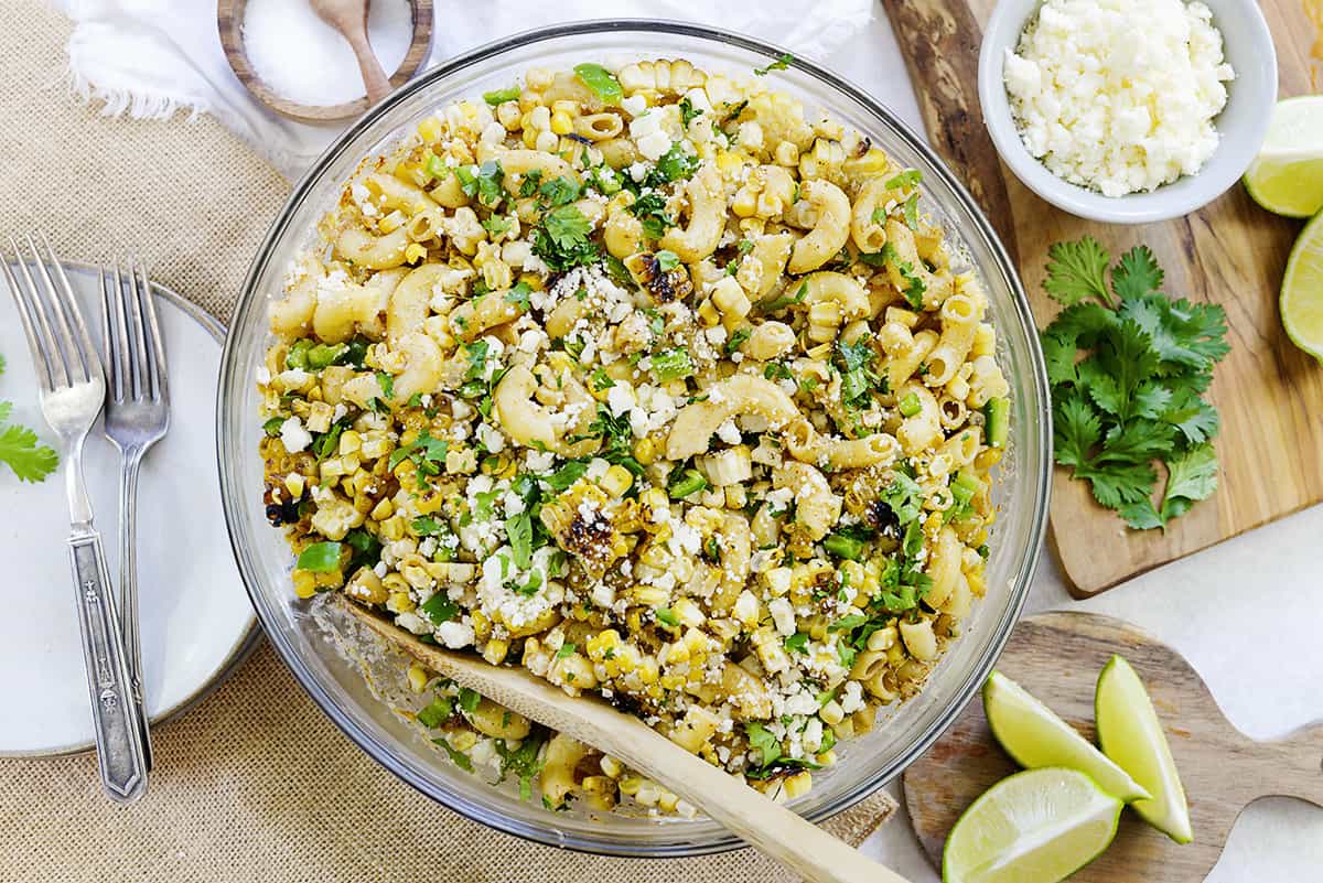 Mexican Street Corn Pasta Salad