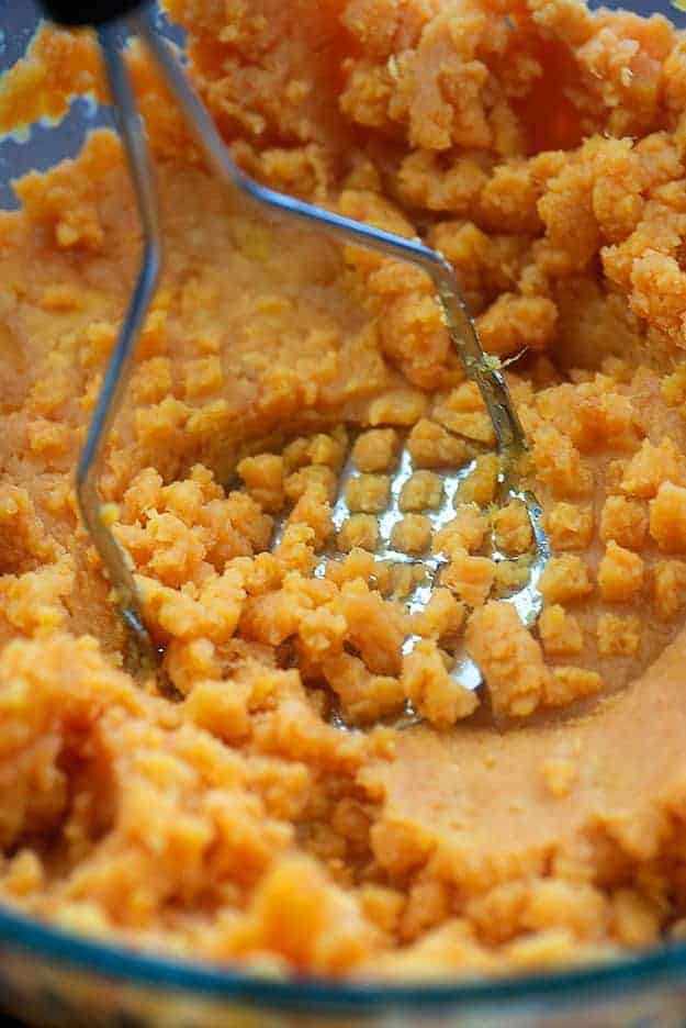 how to make mashed sweet potatoes