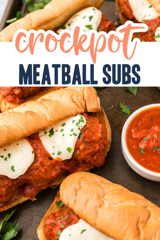 Meatball subs on sheet pan.