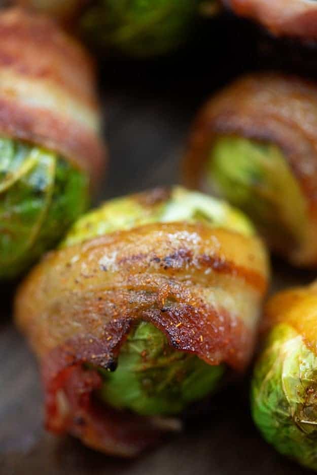 Bacon Wrapped Brussels Sprouts