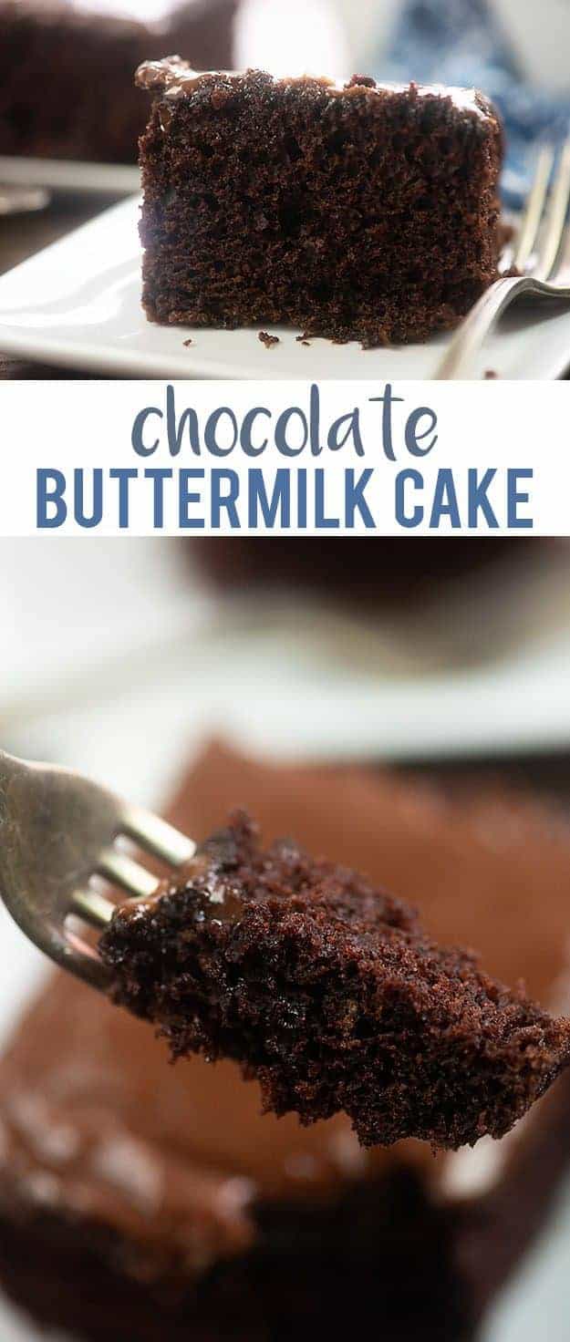 Chocolate Buttermilk Cake