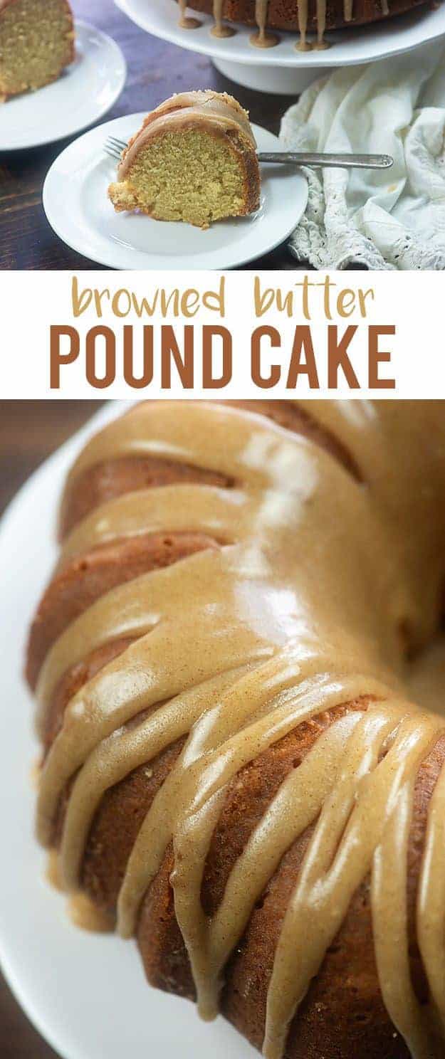Close up of pound cake.