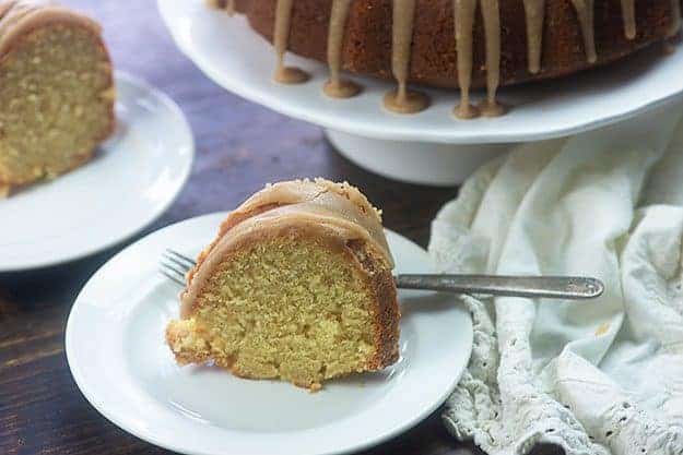 pound cake recipe with browned butter glaze