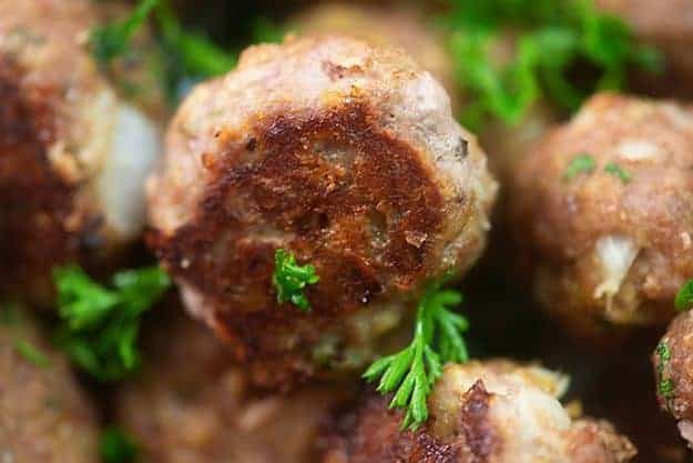 healthy turkey meatballs recipe