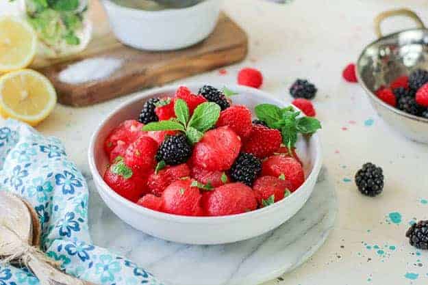 watermelon mint salad recipe