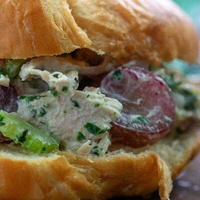 chicken salad croissiant