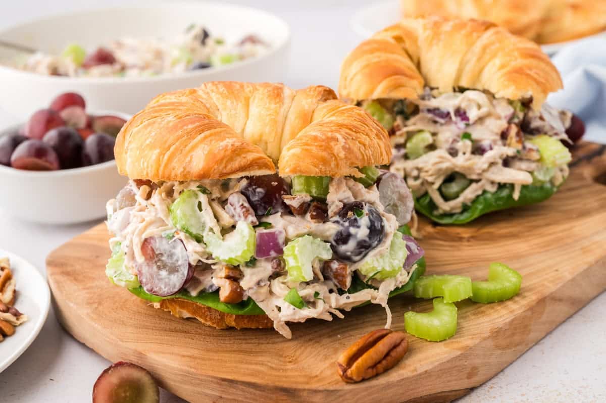 Chicken Salad with Grapes | Buns In My Oven