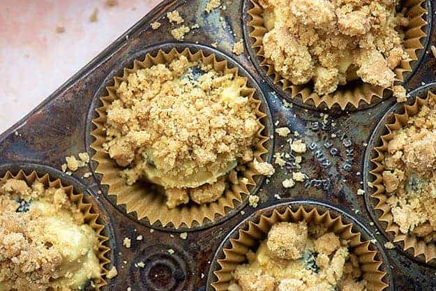 Blueberry Streusel Muffins