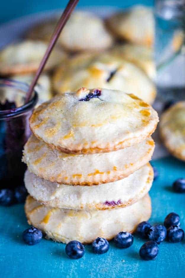 blueberry pie sugar cookie.