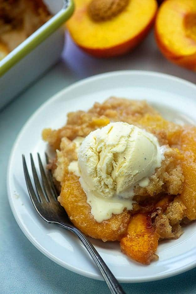Peach Cobbler Recipe With Canned Peaches And Bisquick Bisquick Peach