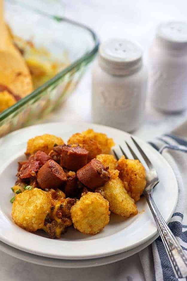 Chili Dog Casserole