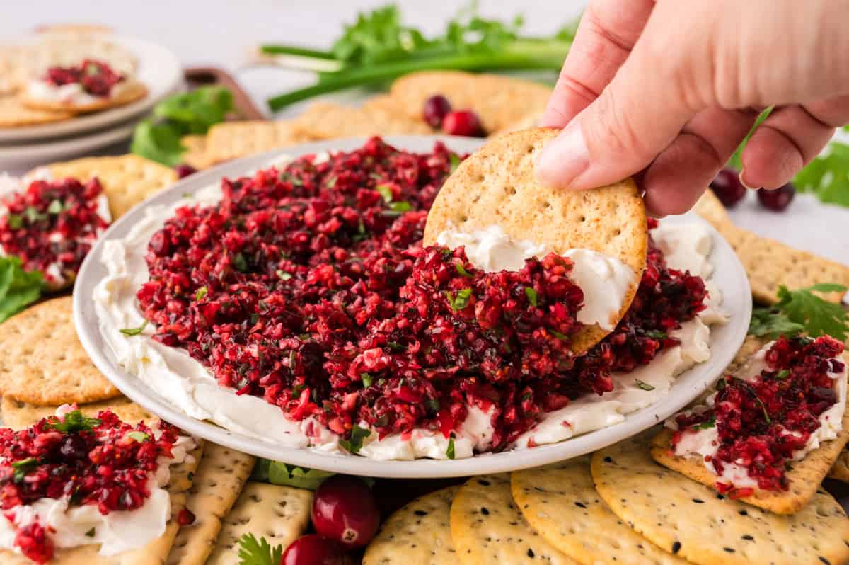 Cranberry Cream Cheese Dip