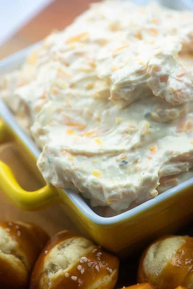 cheese dip with beer and ranch
