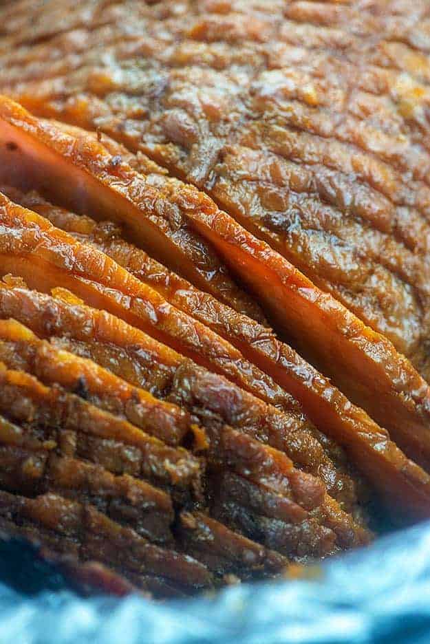 glazed spiral ham in crockpot